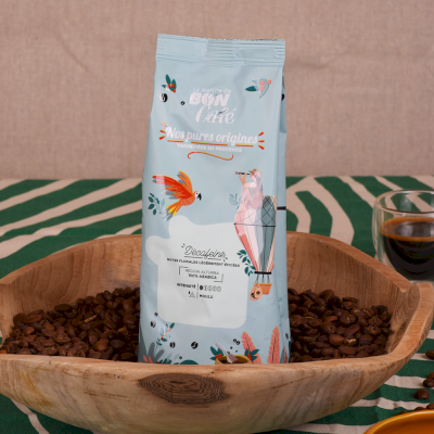 Décaféiné moulu en sachet