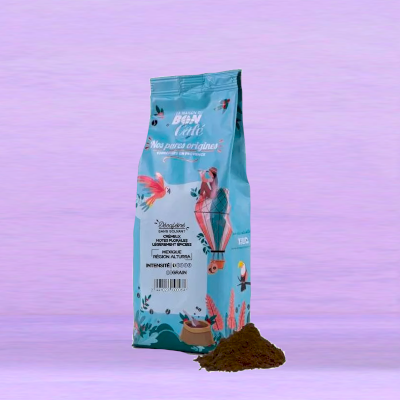 Décaféiné moulu en sachet